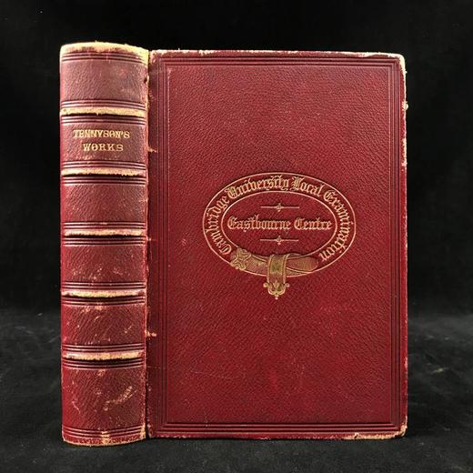 1882年 丁尼生诗集 1副肖像插图 全真皮精装32开 商品图0