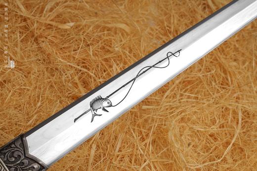 三希堂  青骓系列  手锻古铁青霜小剑  未开刃 商品图10