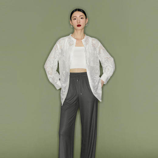 【商场同款】伊芙丽休闲裤1F4150322G 商品图2