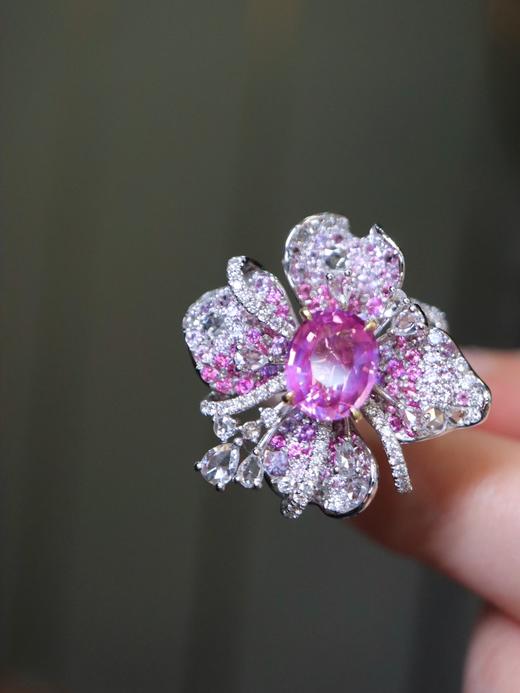 2.03ct 7.23g 蓝宝石戒指 商品图0