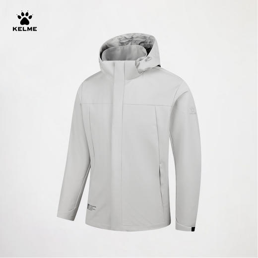 卡尔美秋季新款张弛有度系列男士梭织外套（连帽） 商品图2