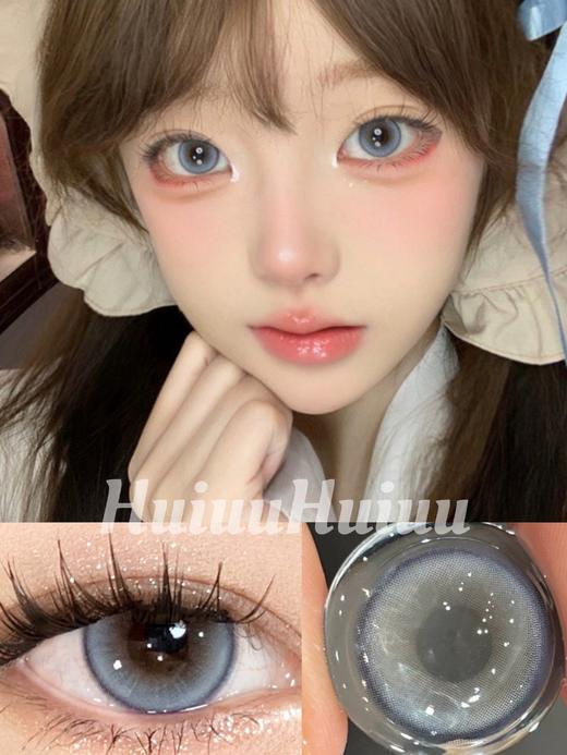 【半年抛中直径】OCEAN GIRL-棉花糖-蓝 -14.2mm【半年抛0-800度 无525/575 】 商品图0