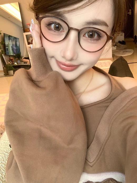 【半年抛中直径】OCEAN GIRL-柿子冰茶-棕 -14.2mm【半年抛0-800度 无525/575 】 商品图3