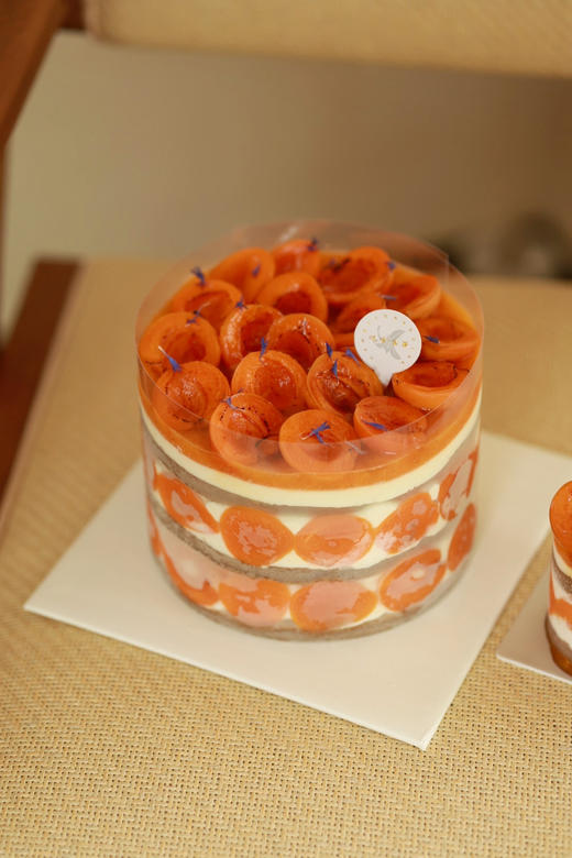 新疆红杏焙茶浮云裸蛋糕（图片为6寸） 商品图0