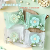 100个 鸣花咏月机封袋 小号/中号/大号月饼包装袋 湖水绿+白色四合一组合月饼袋蛋黄酥袋 商品缩略图0