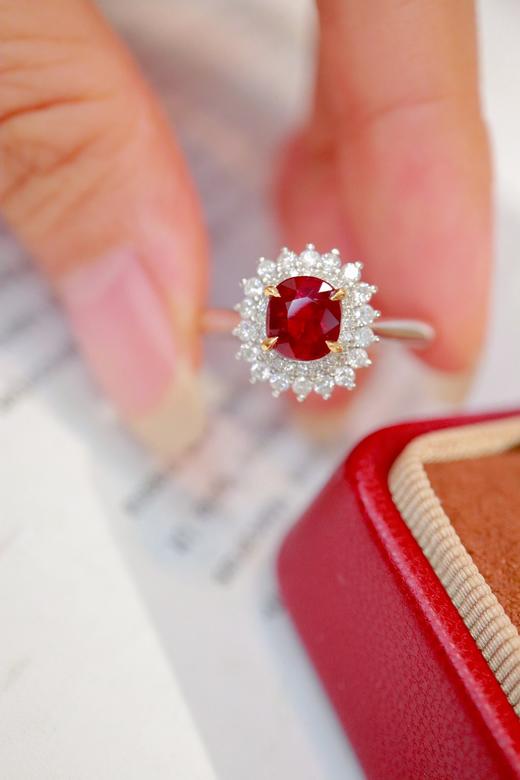 1.0ct 红宝石戒指 商品图6