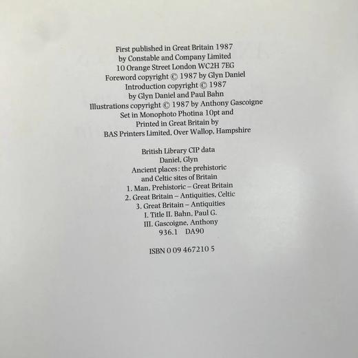 古代遗址：英国史前与凯尔特遗址（馆藏） 约百幅插图 精装16开 商品图4