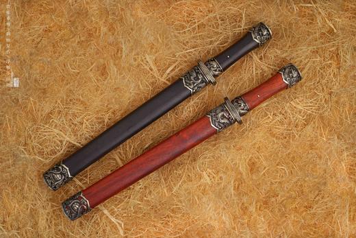 三希堂  青骓系列  手锻古铁青霜小剑  未开刃 商品图3