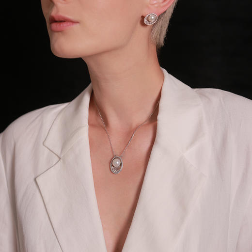 Edwardian爱德华时期 | 黛安娜白月套装 商品图3