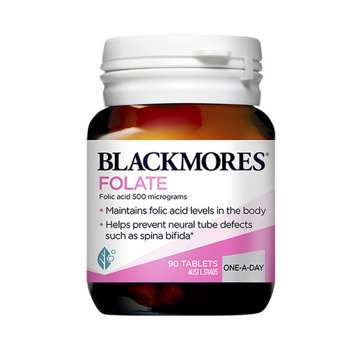 Blackmores澳佳宝叶酸90片【安琪全球购.保税仓直发】 商品图0