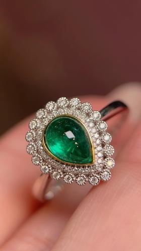 1.26ct 祖母绿戒指