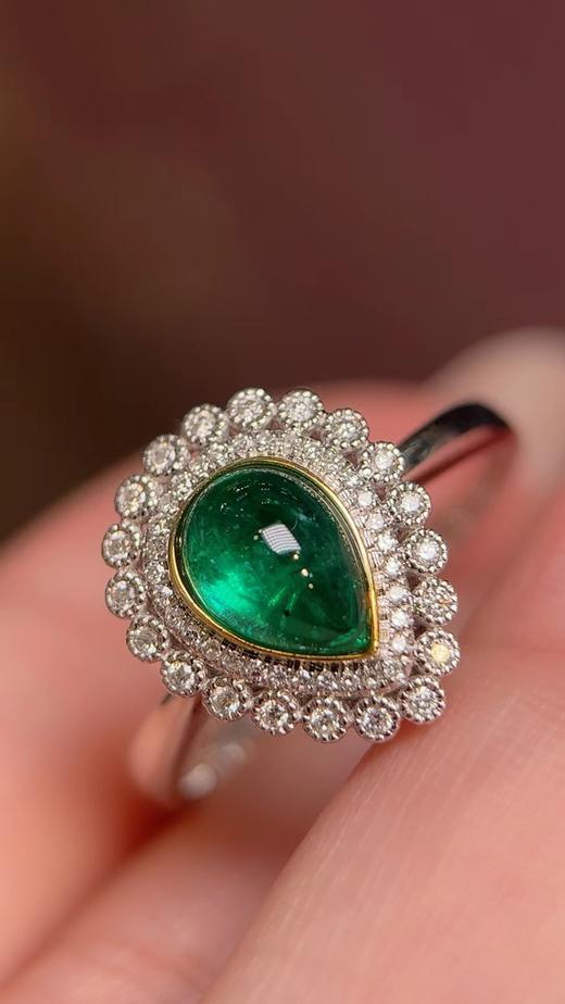 1.26ct 祖母绿戒指 商品图0