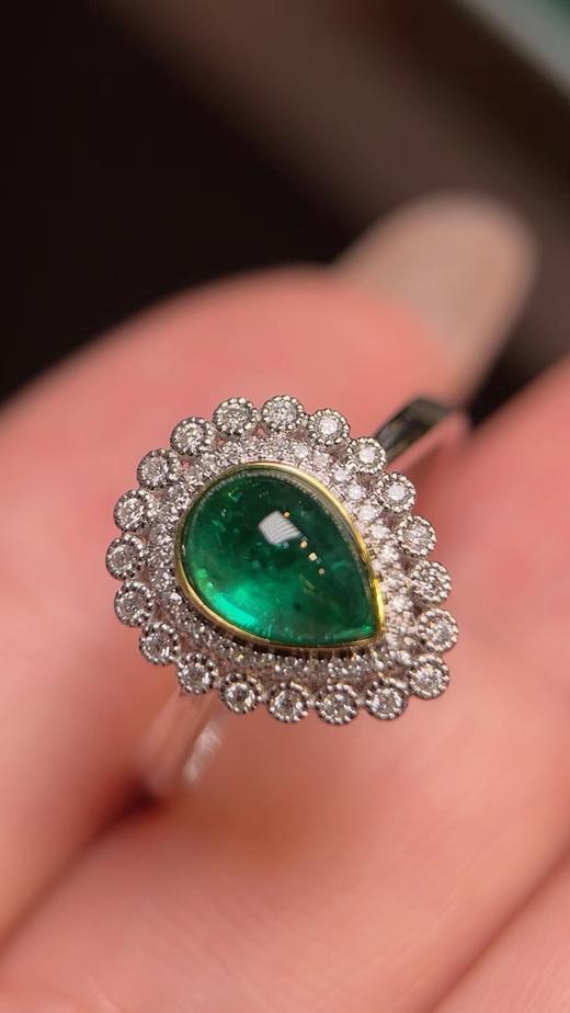 1.26ct 祖母绿戒指 商品图2