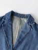 COCO ZONE 复古休闲牛仔西装外套两粒扣设计上衣CC1C1709 商品缩略图5