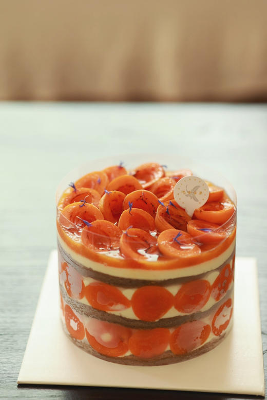 新疆红杏焙茶浮云裸蛋糕（图片为6寸） 商品图1