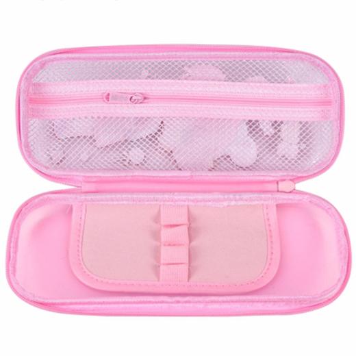 小灵精笔盒 学生拉链铅笔盒 塑料笔盒大容量文具盒女孩子38192开学广外晨光文具 1个 商品图1