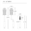 液态硅胶奶瓶刷清洁杯子旋转刷奶嘴刷三合一多功能清洗涮 商品缩略图3