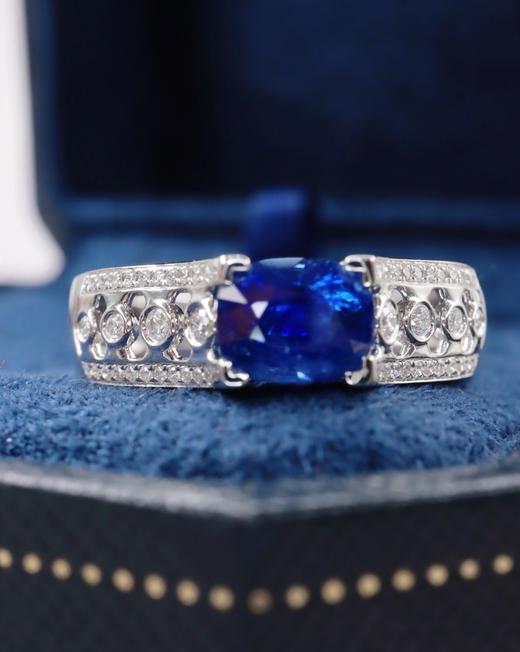 2.2ct 蓝宝石戒指 商品图3