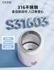 GERM可口可乐趣野运动保温杯600ml极夜黑 商品缩略图3