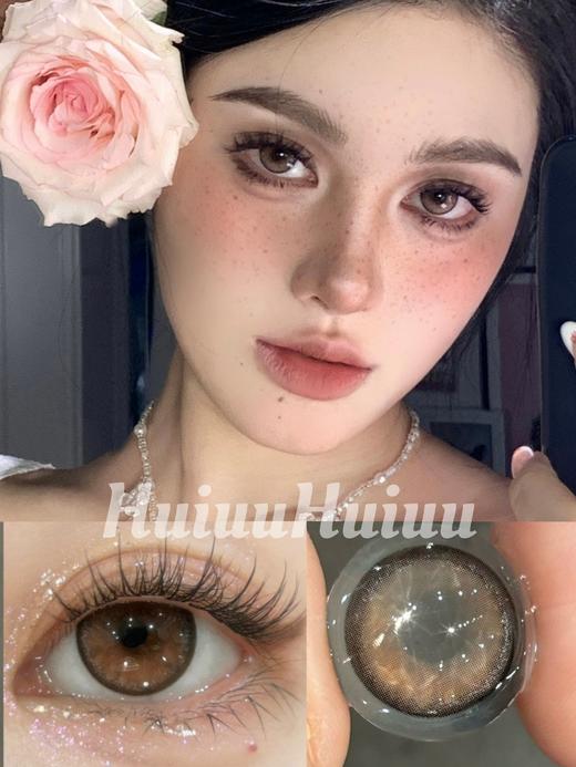 【半年抛大直径】OCEAN GIRL-饱饱泥-棕 -14.5mm【半年抛0-800度 无525/575 】 商品图0