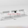 多人组合工位电脑桌 商品缩略图0