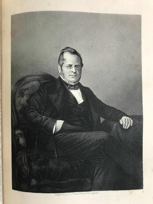 约19世纪后期 皇家通识百科辞典（卷1） 配多幅版画插图与地图 真皮精装16开 商品图11