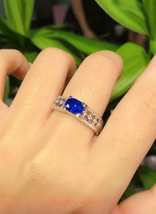 2.2ct 蓝宝石戒指 商品图4