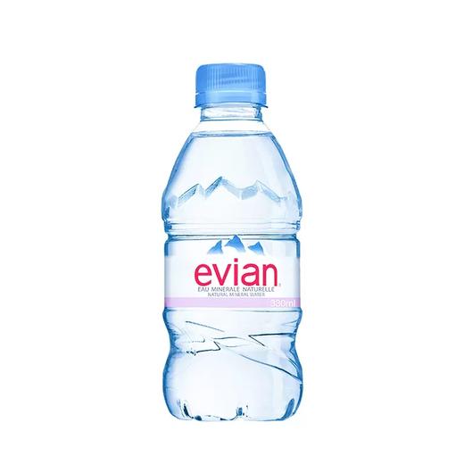 法国进口evian依云天然矿泉水330ml高端天然弱碱性饮用水 商品图1