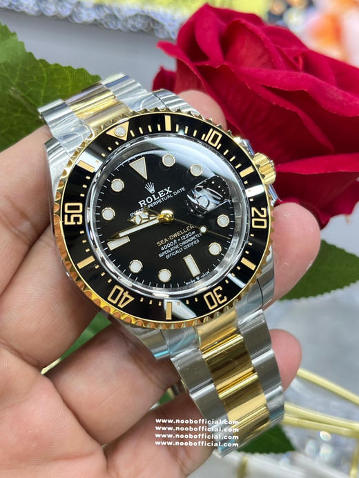 VS factory新品➕匠心打造『18k电镀厚金，几乎达到包金的标准‼️』劳力士经典蚝式海使型间金鬼王 表身904L不锈钢打造⚠️ 这个手表基于正品original原版开模的super copy❕❕ 商品图8