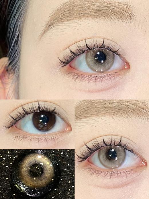 Woolilens旗下 | 小蘑菇&伊丽莎白玫瑰 | 14.2mm白狮参考着色中等直径 日抛  一盒十片装 商品图1