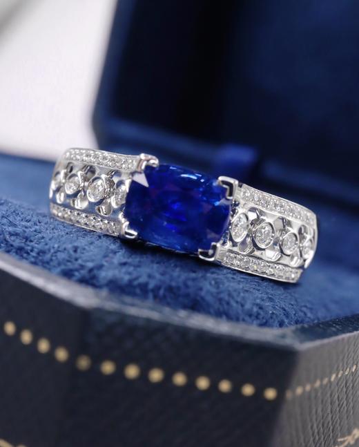 2.2ct 蓝宝石戒指 商品图1