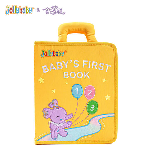 【品牌直供】jollybaby蒙特梭利早教布书婴儿撕撕书宝宝玩具 商品图3