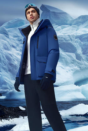 B30142311波司登2023冬季新款男一手长经典极寒连帽保暖工装羽绒服