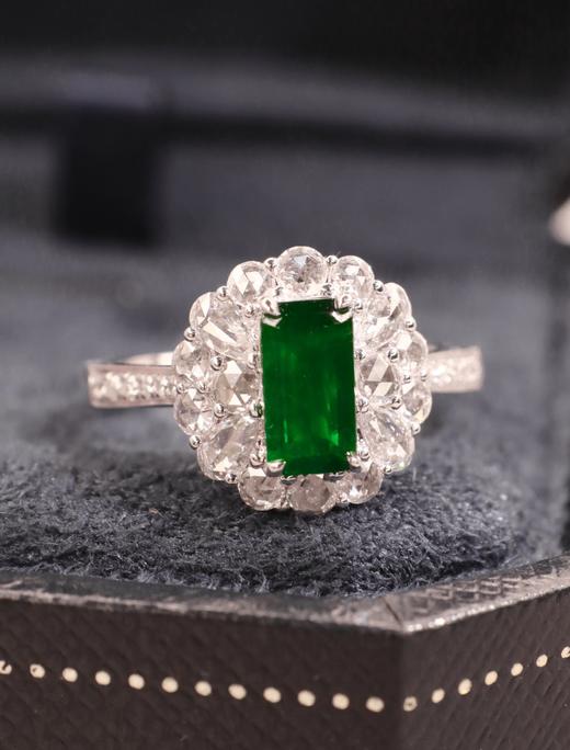 1ct 祖母绿戒指 商品图1