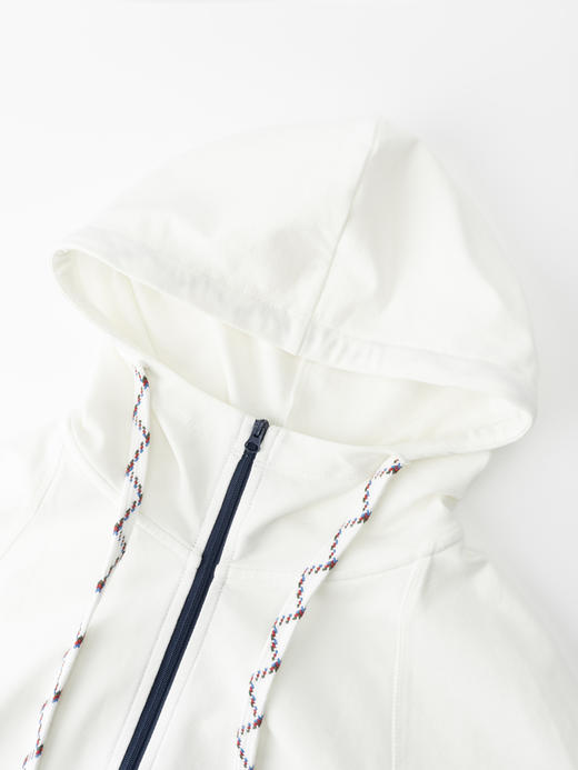 COCO ZONE 设计感撞色立领外套弧形下摆长袖上衣CC2B1181 商品图5