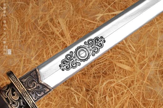 三希堂  青骓系列  手锻古铁青霜小剑  未开刃 商品图2