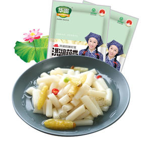【宜昌助农馆】华贵  洪湖招牌菜-泡椒藕带400g 酸辣味
