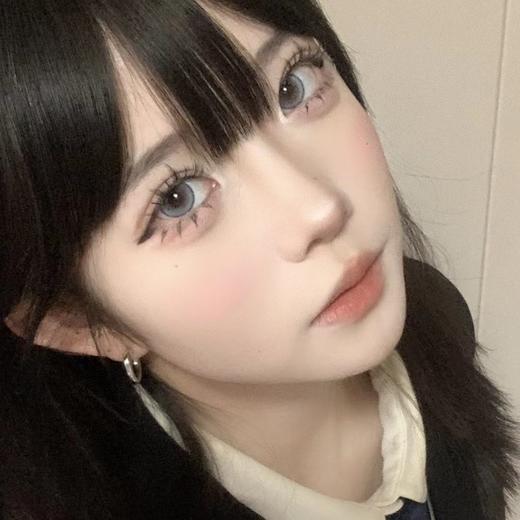 【半年抛中直径】OCEAN GIRL-棉花糖-蓝 -14.2mm【半年抛0-800度 无525/575 】 商品图6