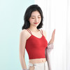 新款韩版无钢圈美背内衣女，内外兼修，交叉吊带背心防滑不勒身！性感镂空，抹胸聚拢防走光，无钢圈设计加持，舒适贴身，让你自信满满！ 商品缩略图3