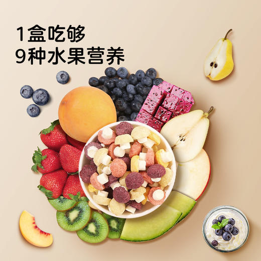【宝宝馋了】水果多多酸奶魔力菇  9种水果营养  商品图1