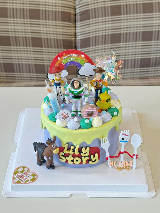玩具总动员玩具装饰蛋糕 商品图0