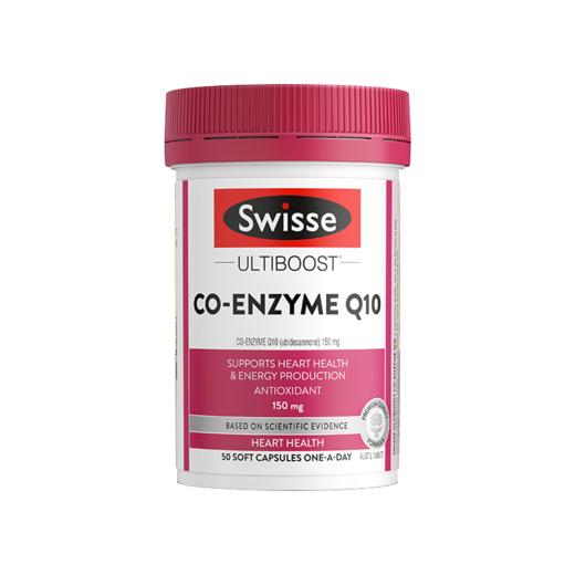 SWISSE斯维诗 辅酶Q10胶囊 150mg 50粒【安琪全球购.保税仓直发】 商品图0
