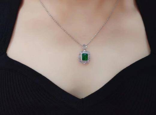 3.23ct 祖母绿吊坠 商品图4