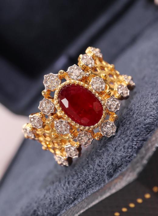 1.3ct 红宝石戒指 商品图2