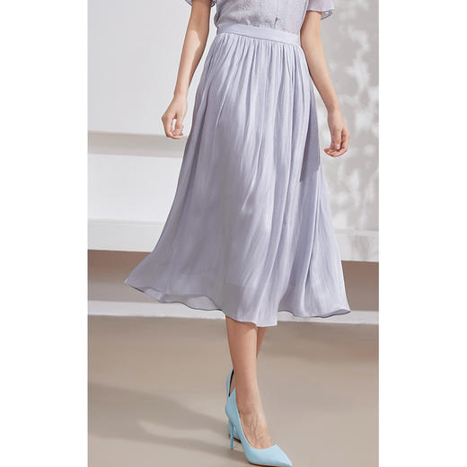 乔万尼新款半身裙a字简约显瘦新中式风格EM2D930 商品图1