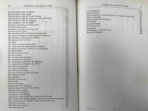 1892年 詹姆森夫人《基督史》（卷2） 160余幅版画插图 全犊皮（vellum）精装大32开 商品图4