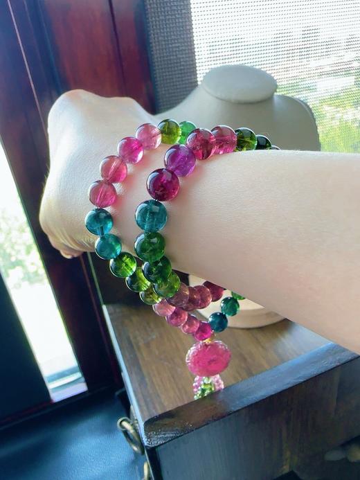 34.92g 7.3mm 碧玺手链 商品图8