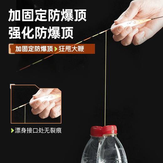 佳钓尼橙小白鲢鳙鱼漂高灵敏超醒目加粗尾大物浮漂鱼漂黑坑鲢鳙漂 商品图4
