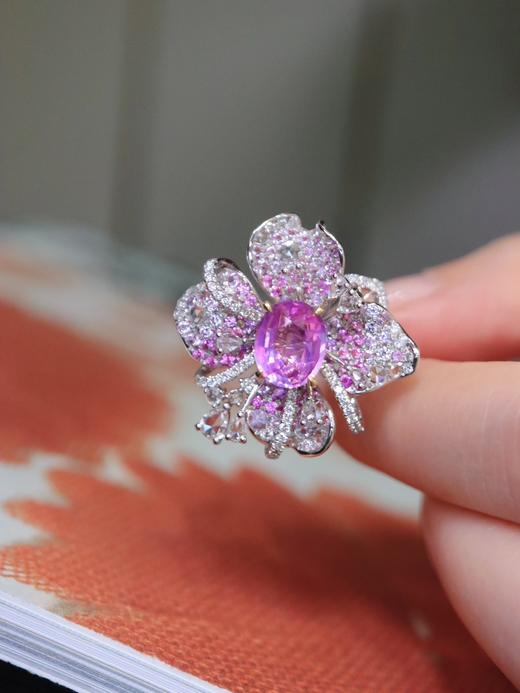 2.03ct 7.23g 蓝宝石戒指 商品图1