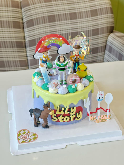 玩具总动员玩具装饰蛋糕 商品图1